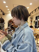 シム 千葉(sim) ショートスタイルとハイライト stylist今井