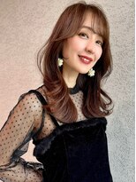 ロンド アンブル 四条烏丸(Lond ambre)&nbsp;中川智帆/似合わせカット/メルティカラー/フェミニンロング/前髪