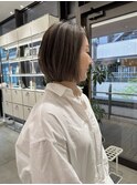 白髪が多い方におすすめ白髪ぼかしハイライト大人かわいい
