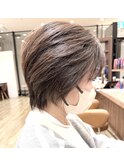 ヘアカラー+カット+Aujuaフルコース髪質改善トリートメント 