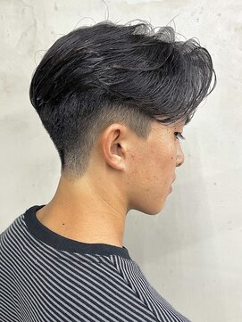 ニコ トウキョウ 渋谷(nico TOKYO) メンズ/センターパート/アップバング/ニュアンスパーマ