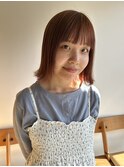 切りっぱなしボブ