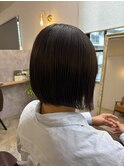 切りっぱなしボブ/似合わせショート　ボブ