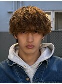 渋谷波巻きパーママッシュウルフカットツイストパーマシャドウ