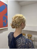 ヘアセット/ヘアアレンジ/パーティーセット/結婚式ヘア