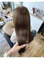 シエルバイアフロート(ciel by afloat)&nbsp;＊ くすみベージュ / ブリーチなしダブルカラー / くびれ