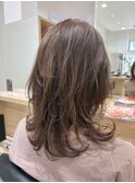 【新宮古賀】ミディアムレイヤー×ワンカールデジタルパーマ