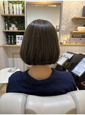大人可愛いスタイル☆タッセルボブ/髪質改善