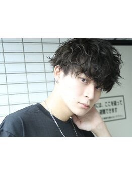 【9時～22時迄営業中*江坂2分*当日予約大歓迎◎】メンズカット\2,200～/メンズカット+パーマ\7,000