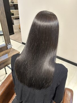 ソリス(Solis) プレミアム美髪トリートメント×オリーブグレージュ