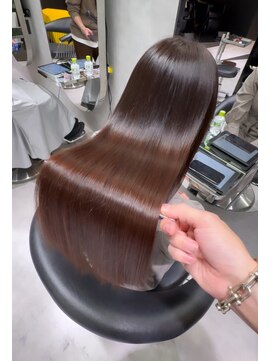 シティ(CITY) 髪質改善酸性ストレート 韓国 レイヤーカット 縮毛矯正