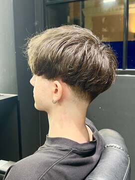 メンズフィール 南森町(MENS FEEL) スペインカール/スパイキーショート/ブルーブラック