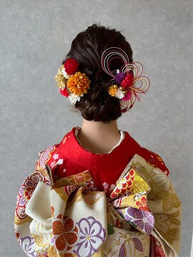 オブジェ シエル(obje't ciel) 【obje't ciel】似合わせヘアセット/和装【佐藤早希】