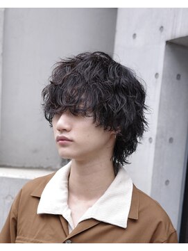 フィフス 渋谷(fifth) 渋谷ツイスパシャドウパーマメンズウルフ波巻きスパイラルパーマ