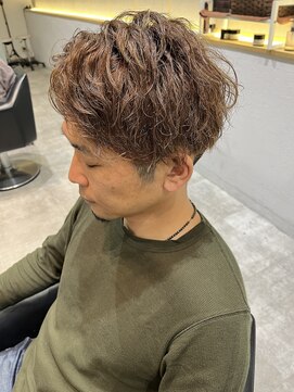 アヴァンス アリオ鳳店(AVANCE) ナチュラルハイライト×アップバングショート