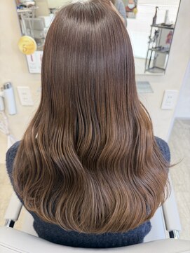 ユニック コウベ(unique KOBE) 髪質改善カラー×ベージュ