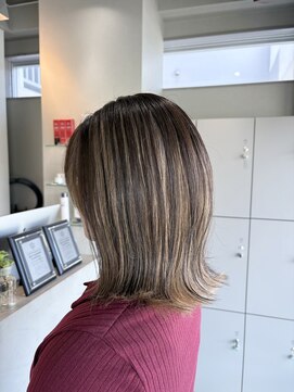 エイト 沖縄豊崎店(EIGHT toyosaki) 【EIGHT 豊崎】お客様スタイル_ アンブレラカラーミディ