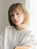 ソイン キタガタ ヘア(so-in kitagata) やわ艶ミニボブ × シアーベージュ