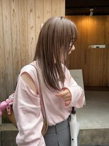 キー(kii) 透明感カラー/ブリーチなし/半個室サロン/今泉美容室/20代
