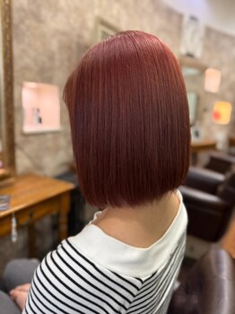 ヘアー クリアー 牟礼本店(hair clear)の写真/ブリーチ有り無し問わず透明感のある仕上がりに♪インナーカラー等のポイントカラーも大人気◎