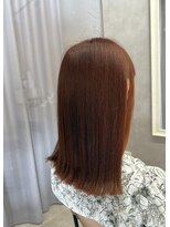 ラメル(RAMEL)&nbsp;ブリーチなし　レッドオレンジ