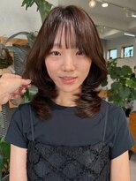 ランプヘアー(LAMP hair) medium layer 透明感カラー