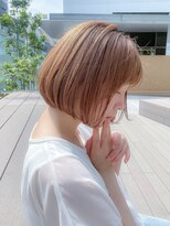 スウド(Swd)&nbsp;ハイ透明感ベージュ/ミニボブ/小顔ヘア/簡単スタイリング