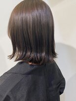 序 by coma academy salon&nbsp;【序中野】切りっぱなし艶ストレートボブ