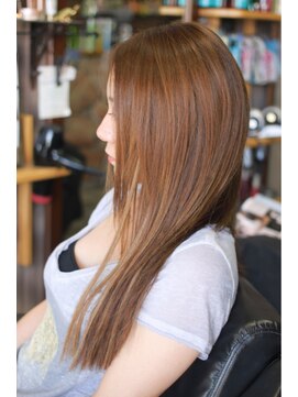 オーバーキャプテンネイキッド(OVER CAPTAIN NAKED) ナチュラル2トーンMIXエクステ*エクステつけ放題