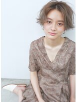 ナヌーク シブヤ(nanuk shibuya) 【nanuk】ブリーチカラーで出すフレンチセピアグレーショート◇