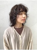 ミディアム×ナチュラルブラウン