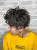 MEN'S HAIR 無造作×スパイラルパーマ