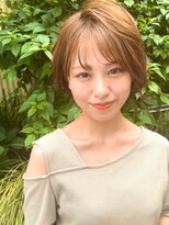 ミエル ヘア 新宿(miel hair) 〈mielhair新宿〉ナチュラル ショート TOKIO イルミナ