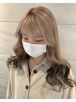 リー 京橋(Lee) 【Lee京橋】ミディアム×裾カラー