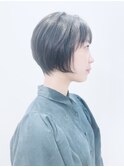 【松戸 藤原】秋冬　黒髪まるみボブ