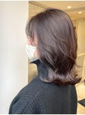 アンバーを使った大人ヘアカラー♪