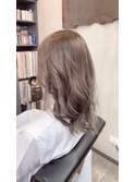 アディクシーカラー+カット 大人ガーリー
