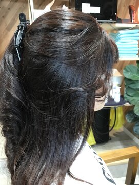 ピース(peace) ルーズハーフアップ