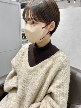 キートス 高知店(kiitos) ○耳かけコンパクトショートオリーブグレージュ20代30代40代