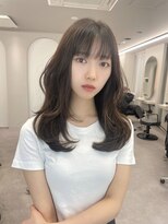 天神美容室&nbsp;【天神美容室】ロングレイヤー×韓国ヘア×学割×ぱっつん前髪