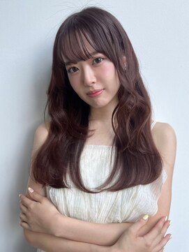 ユーフォリア 銀座(Euphoria) 韓国ヘア　くびれヘア　艶髪　美髪　シースルーバング