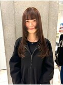 顔周りレイヤー×透明感ベージュ