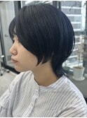 前髪カタログ/イメチェンスタイル/ウェーブパーマ/こなれミディ