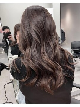 リリット(ReLit) くすみベージュマロンベージュホワイトブロンド細めハイライト