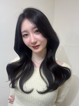 クレム 博多駅店(ChLem) 顔まわりレイヤー 艶カラー 暗髪 韓国風 髪質改善 福岡美容室