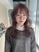 シキ オルガン 大宮(siki ORGAN) ニュアンスカラー 顔周りカット ケアブリーチ