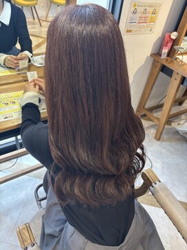 ラビスモア(Lovis moa) ラベンダーグレー/メルティカラー/似合わせカット/上尾/韓国