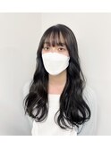 【kanna 高円寺 SYUK】暗髪グレージュ/透け感/ブルージュ/顔周り