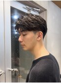 骨格補正カットでこの毛流れ◎