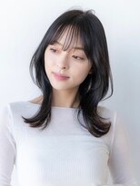 20代30代大人かわいい/レイヤーカット/フェイスレイヤー/前髪